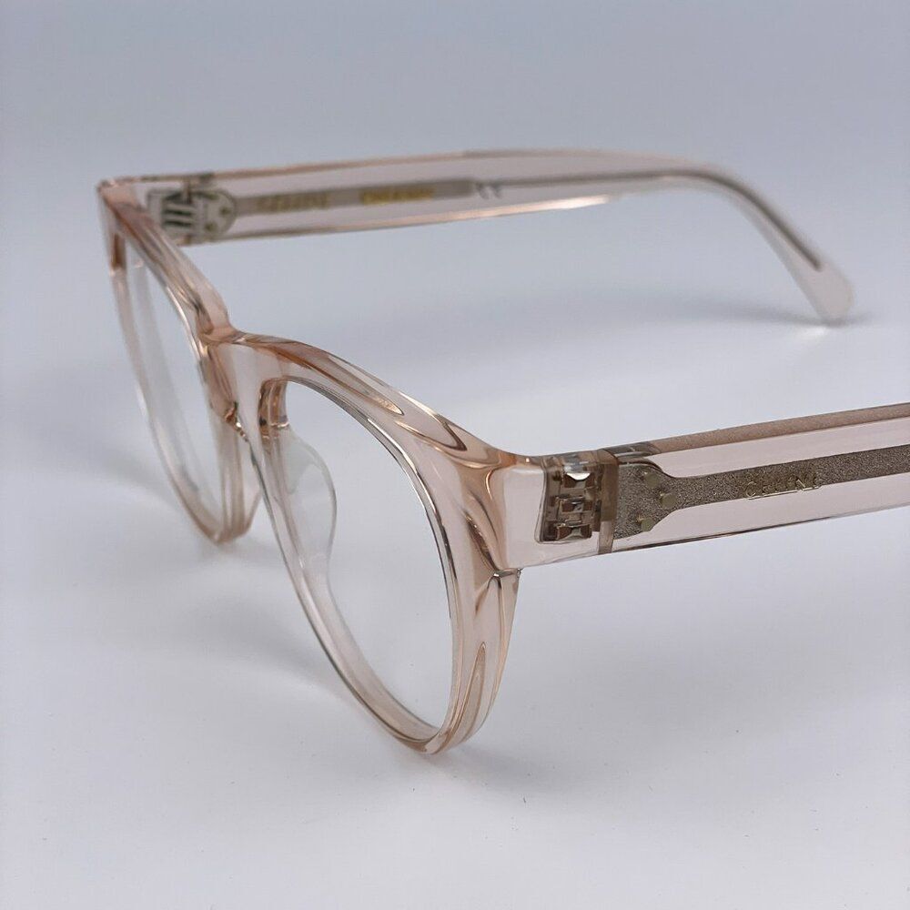 NEW Celine CL50019I 072 Transparent Light Pink Cat Eye Women Eyeglasses CL 50019 - Picture 5 of 9
